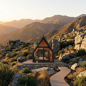 Cabane de Luxe S190 en Forme de A pour l'Investissement Touristique : Résidence de Vacances Premium au Rivage Doré Moderne - Product Image 3