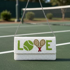 Bolso de Noche de Lujo Hecho a Mano con Cuentas de Cristal y Temática Deportiva, Cartera de Cadena de Diseñador para Mujer, Bolso de Moda OEM ODM al por Mayor - Product Image 5