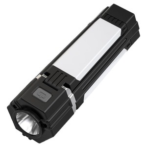 Cross Border High Power <b>Flashlight</b> Rechargeable <b>Led</b> Camping Light With Long Range Power Display Emergency Street Vendor Folding - Product Image 2