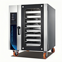 Four à convection électrique à gaz 5 plateaux 8 plateaux 12 plateaux 16 plateaux Four à pâtisserie commercial à plusieurs niveaux pour gâteaux et pain