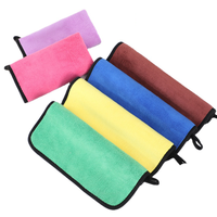 Venta caliente 600gsm Paño de microfibra de secado rápido Grueso 600gsm Toalla de microfibra para lavado de autos Paño de microfibra Lavado de autos