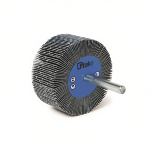 Disque à lamelles abrasif Ttake 60x40 mm, tige de 6 mm, grain 80, pour le meulage du métal - Product Image 2