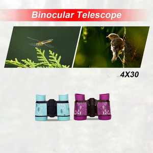 <span class=keywords><strong>Telescopio</strong></span> Óptico Plegable Educativo para Niños de 4X30 mm para Observación de Aves, Campamento, <span class=keywords><strong>Telescopio</strong></span> Binocular para Observación de Aves al Aire Libre para Niños - Product Image 5