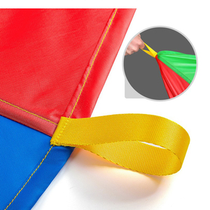 Paracaídas de Juguete Arcoíris en Oferta, Juego Educativo para Patio de <span class=keywords><strong>Juegos</strong></span> al Aire Libre para Niños de Jardín de Infancia - Product Image 4