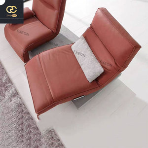 Nuevo Diseño de <span class=keywords><strong>Silla</strong></span> Italiana para la Villa - Muebles de Cuero en <span class=keywords><strong>Gris</strong></span> - <span class=keywords><strong>Silla</strong></span> <span class=keywords><strong>Reclinable</strong></span> Creativa, Todo en Uno y Lujosa - Product Image 3