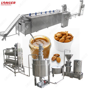 Các nhà sản xuất cung cấp sữa đậu nành nghiền máy móc lạc Nước Sốt Mè dán máy làm hạnh nhân Dây chuyền sản xuất bơ - Product Image 4