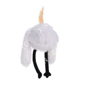 Peluche Mostro Personalizzato Realizzato in Fabbrica, Giocattolo Morbido Mostro dal Naso Lungo, Peluche Mostro Bianco e <span class=keywords><strong>Nero</strong></span> - Product Image 2