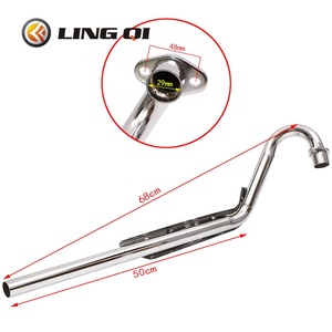 Le <span class=keywords><strong>silencieux</strong></span> de tuyau d'échappement LING QI est applicable aux motos tout-terrain Klx110 - Product Image 3