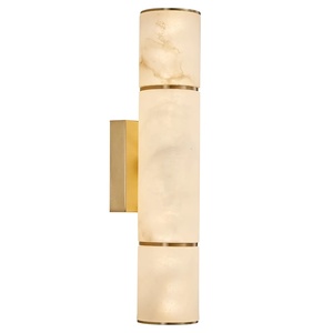 Lámpara de pared LED de lujo Simple y moderna, todo cobre, pasillo, restaurante, baño, dormitorio, lámparas de pared de noche <span class=keywords><strong>para</strong></span> habitación de Hotel, sala de estar - Product Image 5