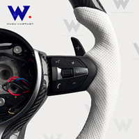 Volant en fibre de carbone personnalisé pour BMW F01 F10 F20 F21 F22 F25 F26 F30 F32 F36 M2 F87 M3 F80 M4 F82 F90 X5 F15 X6 F16