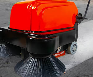 Electric <b>Walk</b>-Behind Self-Propelled Compact Floor Scrubber Burnishing <b>Machine</b> - Product Image 5