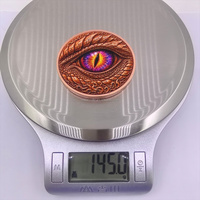 Pièces de collection en gros : Pièces de défi, Pièces rondes en cuivre de 5 oz, Pièces colorées, Pièces en relief 3D, Pièces Dragon, Pièces Dragon Beauté, Pièces Œil de Dragon, Pièces en lingot pour collection
