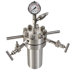 Réacteur à haute pression de laboratoire avec agitateur magnétique Réacteur autoclave à synthèse hydrothermale Réacteur d'hydrogénation - Product Image 4
