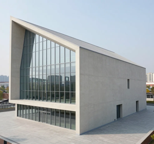 Edificio Prefabricado Elegante con Estructura de Acero de Estilo Minimalista para Biblioteca, Galería, Centro de Exhibición de Productos de Marca para Comunidades Urbanas - Product Image 4