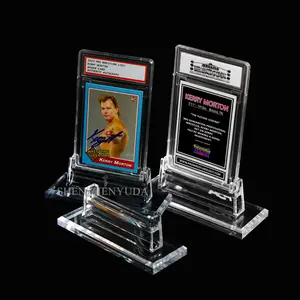 Transparente Acryl Sport kartens chutz Display Base Yugioh Sortier karten hüllen Pok emoon Cards Stand