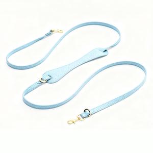 Correa para Perro de Cuero PU con Acolchado en el Hombro, Correa Cruzada Manos Libres para Perros Grandes - Product Image 4