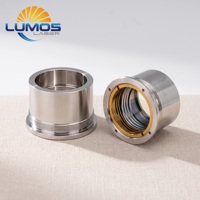 LUMOSLASER Pièces de rechange optiques D37 F100 Ensemble de lentilles collimatoires avec support compatible avec la tête de découpe WSX NC63