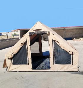 Tienda de lona de alta calidad para acampar, pirámide de yurta de desierto para hotel - Product Image 3