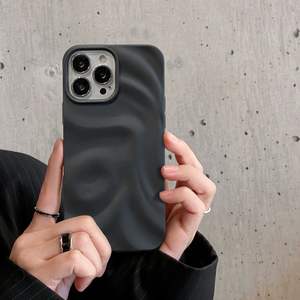 2024 vente chaude étuis de téléphone de haute qualité pour iphones 16 Pro Max 15 14 13 12 <span class=keywords><strong>11</strong></span> 3D motif de vague étuis de téléphone portable vente entière - Product Image 1