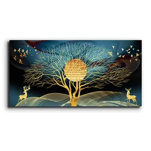 Best Selling Abstract Animal Art Print Painting Printing Canvas Paintings Indoor For Home Decoration