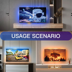 Tira de Luces <span class=keywords><strong>LED</strong></span> <span class=keywords><strong>RGB</strong></span> Inteligente para Hotel, Rollo de 100m, Luces Ambientales Acrílicas para TV, Automatización del Hogar Inteligente TUYA Wifi MOES - Product Image 3