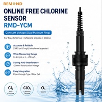 Analyseur de chlore libre industriel en ligne RS485 à tension constante avec capteur pour eau potable