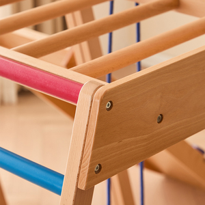 Parque infantil interior <span class=keywords><strong>Triangulo</strong></span> Piklers Marco de escalada de madera Pickler Triangle Montessori Escalada Gimnasio Piklers Triangle - Product Image 5