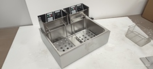 <span class=keywords><strong>Friteuse</strong></span> commerciale électrique en acier inoxydable, prix d'usine 2025, vente chaude, friteuses à <span class=keywords><strong>vendre</strong></span> - Product Image 3