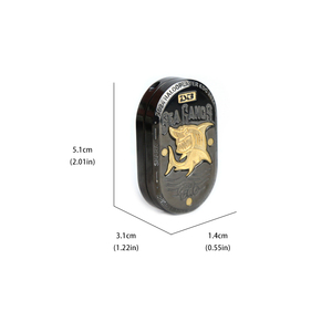 ZSTB Shark Mechanical Fidget Slider, Juguete Antiestrés Metálico EDC para TDAH, Novedad para Escritorio de Oficina, Alivio de Ansiedad y Estrés, Regalos para Adultos - Product Image 6