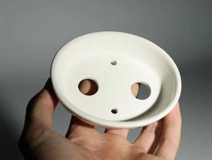 หม้อบอนไซวาดด้วยมือรูปไข่คลาสสิกหม้ออีซิง - Product Image 3