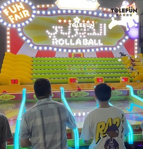 Tolefun 6 người chơi nhịp độ nhanh CuộN năng động một quả bóng ngựa Lạc Đà đua lễ hội Trò chơi lăn quả bóng màu vào lỗ mục tiêu. - Product Image 3