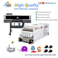 Impresora DTF Digital Completamente Automática 3ALPS Nueva, Modelo A1 de 60 cm de Ancho, Máquina de Impresión de Patrones para Camisetas, Sudaderas y Todo Tipo de Prendas