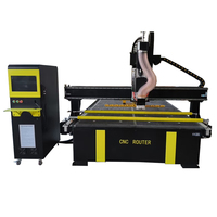 Machine de découpe CNC 2130 avec broche ATC refroidie par air de 9 kW pour le bois et le plastique