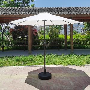 9ft 레스토랑 시장 야외 안뜰 우산 정원 파라솔 우산 기울기와 크랭크이있는 우산, 대형 수영장 카페 태양 우산 - Product Image 4