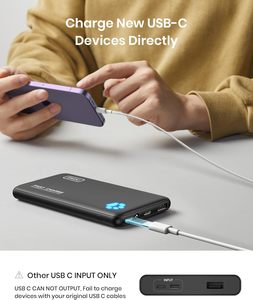 Cargador Portátil <span class=keywords><strong>INIU</strong></span> Slim Power Bank 10000mAh PD20W de Carga Rápida, Batería <span class=keywords><strong>Externa</strong></span> Ultrafina, Powerbank USB C para Viajes - Product Image 3