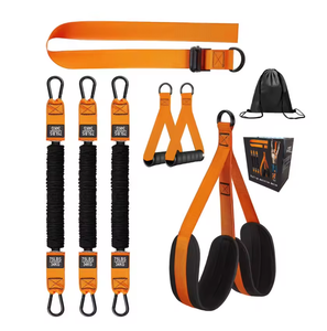 Barre de traction avec corde élastique d'entraînement auxiliaire, équipement de fitness pour la maison - Product Image 1