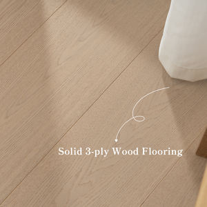 Export Australia 3mm Pure Oak Flooring Finnish Spruce Core ENF Eco-Friendly Click <b>Lock</b> Installation Nanxun Foreign Trade Factory - Product Image 4