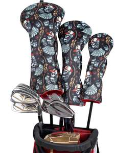 <span class=keywords><strong>Housse</strong></span> de tête de club de golf en cuir PU personnalisée de haute qualité <span class=keywords><strong>1</strong></span> 3 5 bois driver <span class=keywords><strong>housse</strong></span> de tête de club de golf premium - Product Image 4