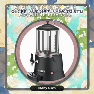 Machine <span class=keywords><strong>à</strong></span> chocolat chaud <span class=keywords><strong>de</strong></span> 5 L, machine <span class=keywords><strong>à</strong></span> mélanger le chocolat automatique, multifonctionnelle - Product Image 2