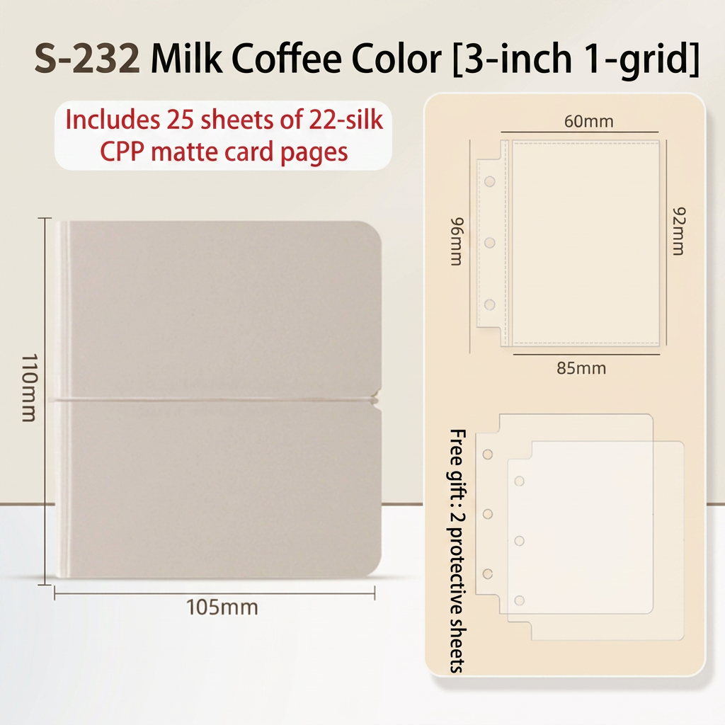 3-inch (including CPP matte inner pages 25 pages) 50 books/box