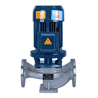 Pompe à eau centrifuge verticale ISG de haute qualité, à faible vibration, monophasée