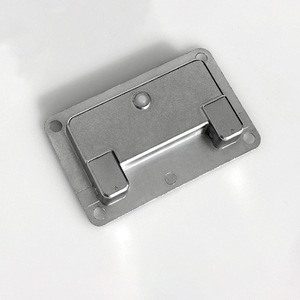 Zinc Alloy Recessed Handle LS702 Concealed <b>Cabinet</b> Door Handle Rectangle Industrial Design Durable Furniture Handle - Product Image 4