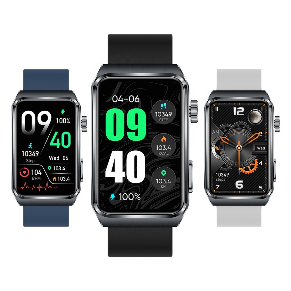 Tk73 Fitness Smartwatch With 100+ Sport Modes,Bt Call,Health Monitor,Ip68 Waterproof,Custom Watch Faces,Magnetic Charging