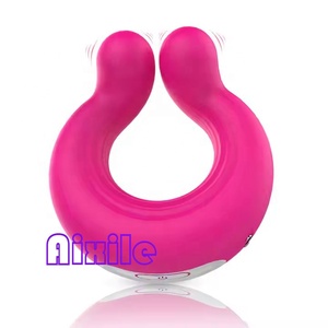 Anneau vibrant pour pénis, jouets sexuels pour adultes pour hommes, 9 modes de vibration, anneau vibrant pour pénis avec stimulateur clitoridien, jouets pour adultes <span class=keywords><strong>en</strong></span> <span class=keywords><strong>couple</strong></span> - Product Image 5