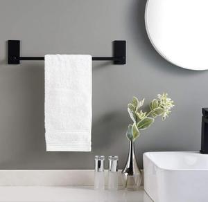 Strong Adhesive Black Stainless Steel <strong>Towel</strong> Bar <strong>Towel</strong> <strong>Holder</strong> <strong>Stick</strong> <strong>on</strong> Bath <strong>Towel</strong> Rack No Drill - Product Image 2