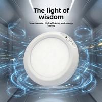 Plafonnier LED rechargeable moderne RGBW CCT3 à intensité variable avec détecteur de mouvement magnétique RC pour chambre, couloir et allée