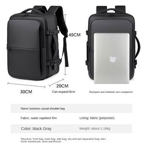 Custom logo Mochila College Office Business Portable Travel Computer Waterproof Bagpack Back Pack Travel Laptop Bag <b>Backpacks</b> - Product Image 3