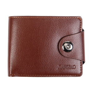 Cartera de hombre de negocios con cremallera bolsa de tarjeta de cambio horizontal, múltiples ranuras para tarjetas, Cartera de hombre casual - Product Image 1