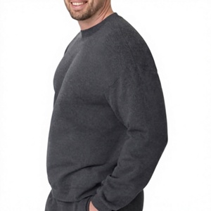 Sweat-shirt personnalisé OEM/ODM avec logo numérique, contraste de couleurs, col rond, manches longues, respirant, coupe-vent, 100% coton pour hommes - Product Image 6
