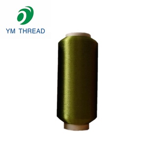 China Knitting <strong>Yarns</strong> Cone Dope Dyed DTY Black <strong>Polyester</strong> <strong>Yarn</strong> 150D 300D SD DDB - Product Image 4